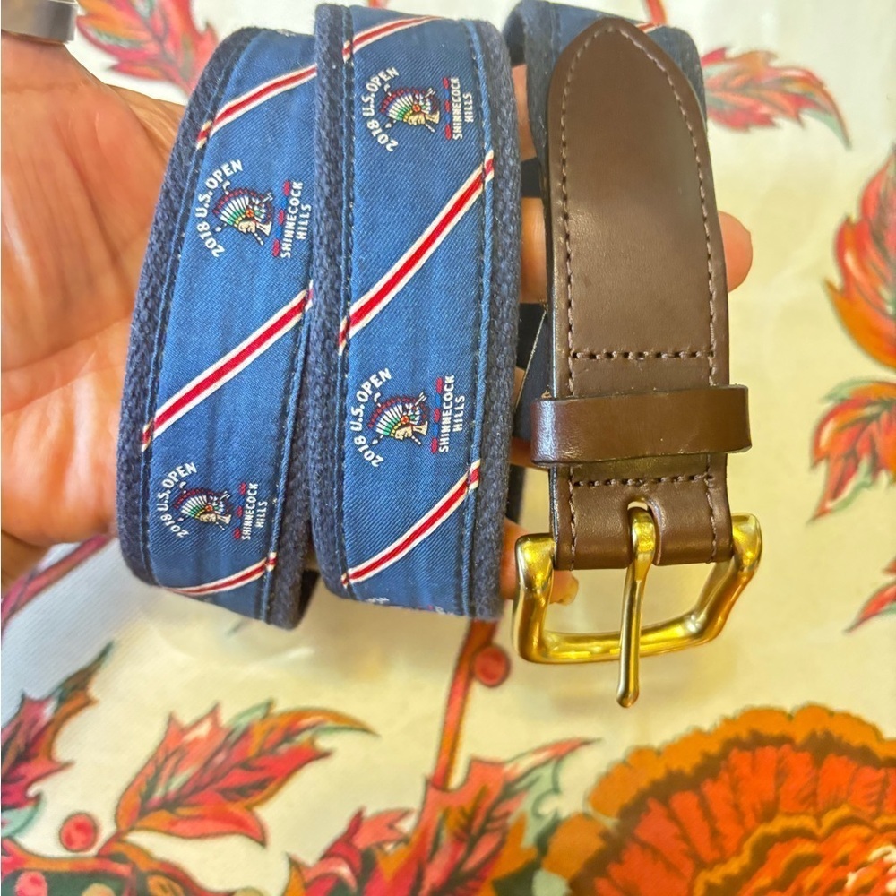 Vineyard Vines belt commemorating the 2018 U.S. shinnecock hills - Picture 6 of 10